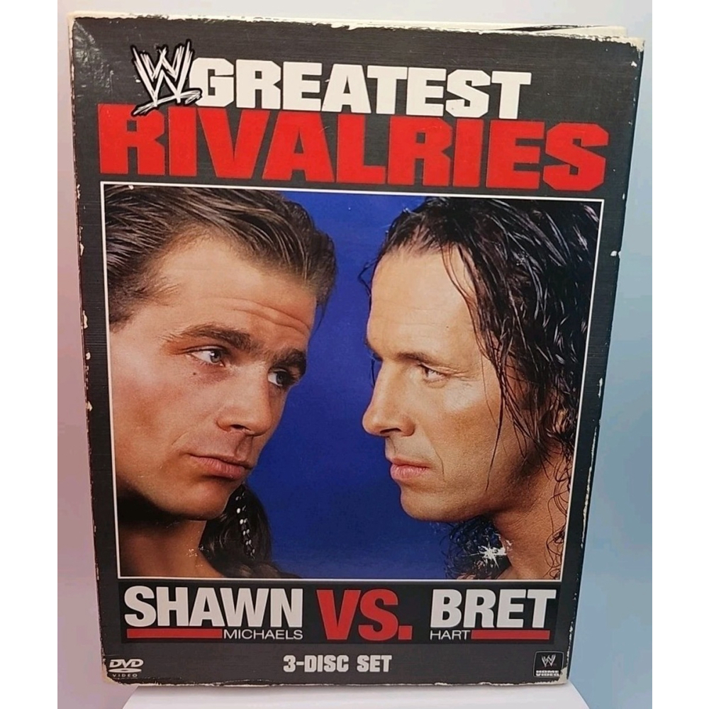 WWE: Greatest Rivalries Shawn Michaels vs. Bret Hart (DVD, 3 Discs, Region 1)